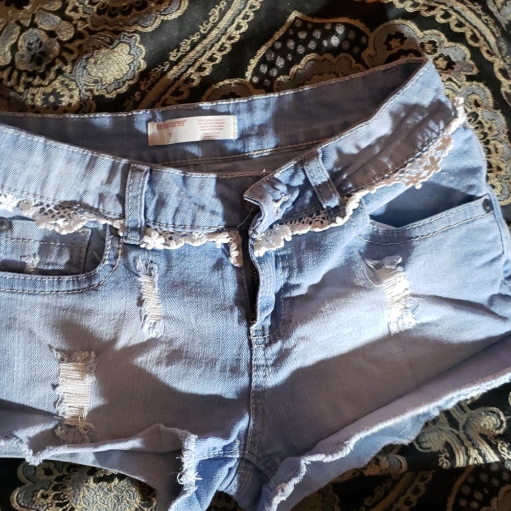 No Boundries Denim Shorts